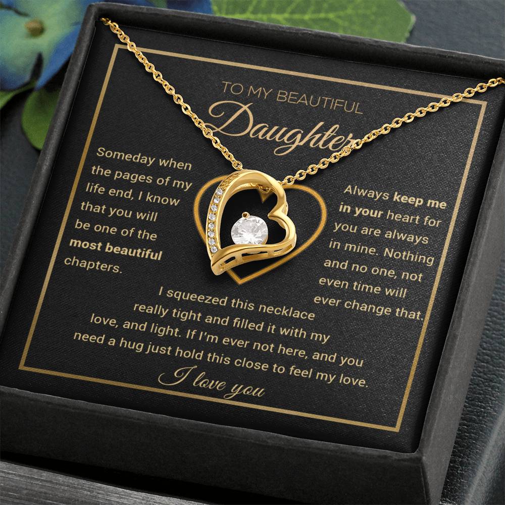 To My Daughter Necklace, Daughter Gift from Dad, Mom, Daughter Birthday Gift, Christmas Gift 13_11