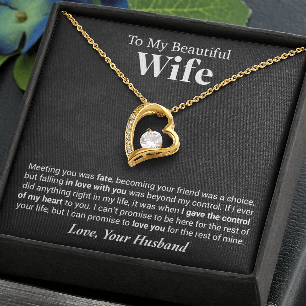 To My Wife Necklace, Christmas Gifts For Her, Wife Gift, Christmas Gift For Wife