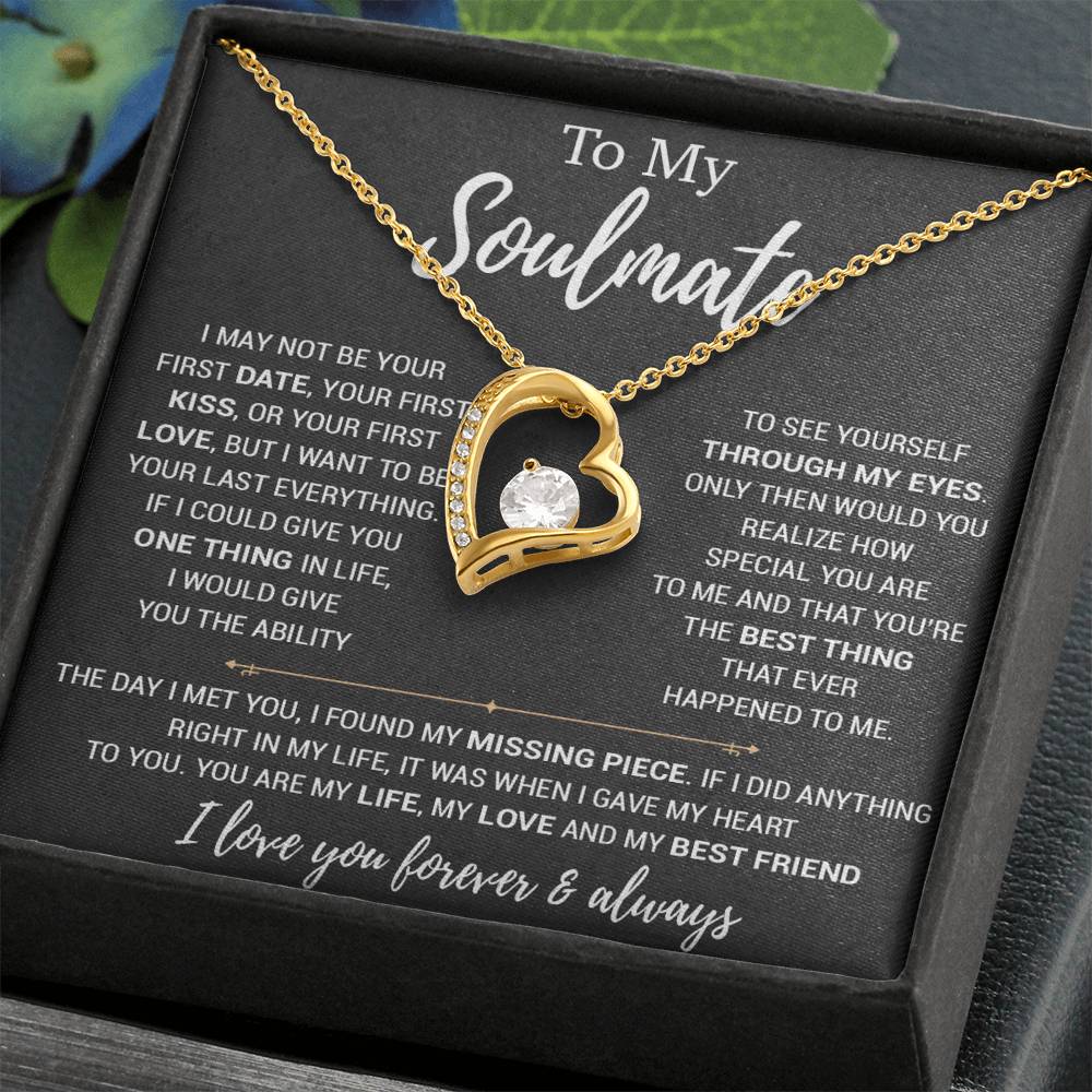 To My Soulmate Necklace, Birthday Gifts For Her, Christmas Gift For Soulmate 13_9