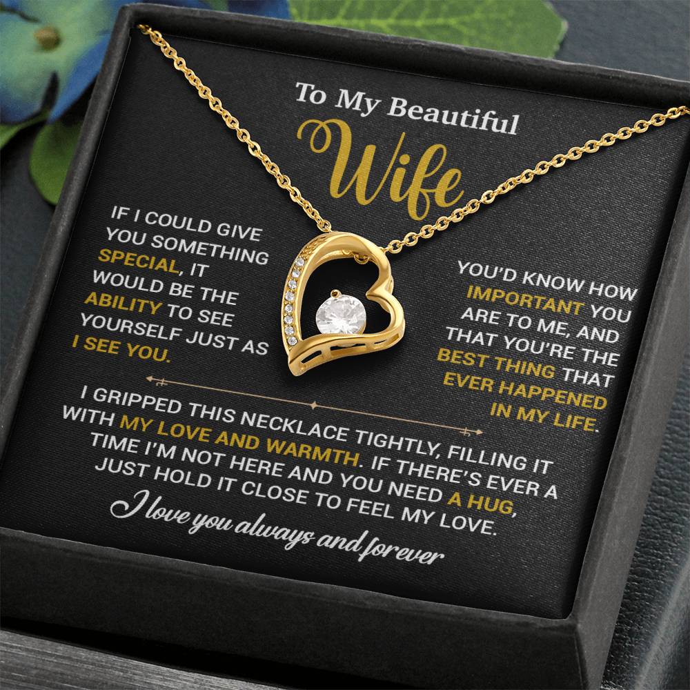 To My Wife Necklace, Christmas Gifts For Women, Anniversary Gift For Wife 25_11