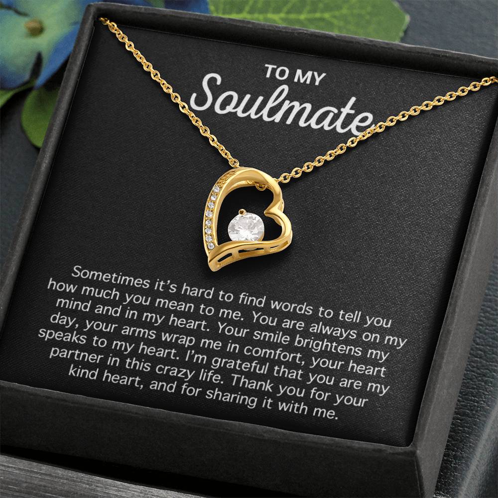 To My Soulmate Necklace, Gift For Wife, Anniversary Gift, Christmas Gift 9_11
