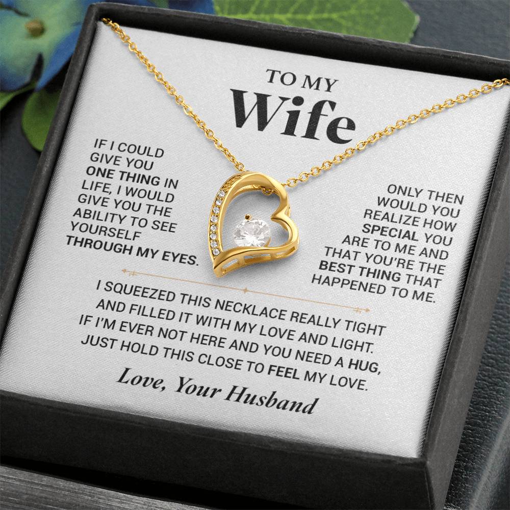 To My Wife Necklace, Anniversary Gift For Wife, Wife Birthday, Gift For Wife 18_7
