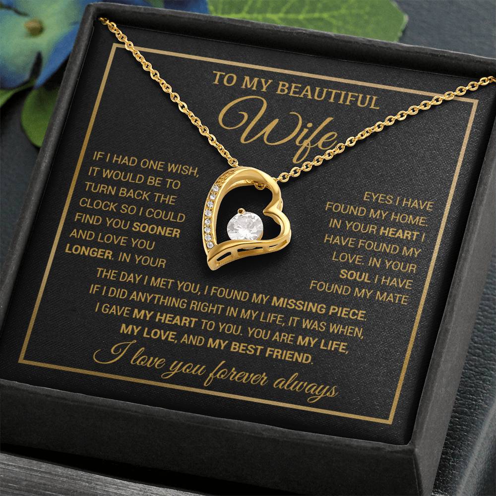 To My Wife Necklace, Christmas Gifts For Women, Anniversary Gift For Wife 6_11