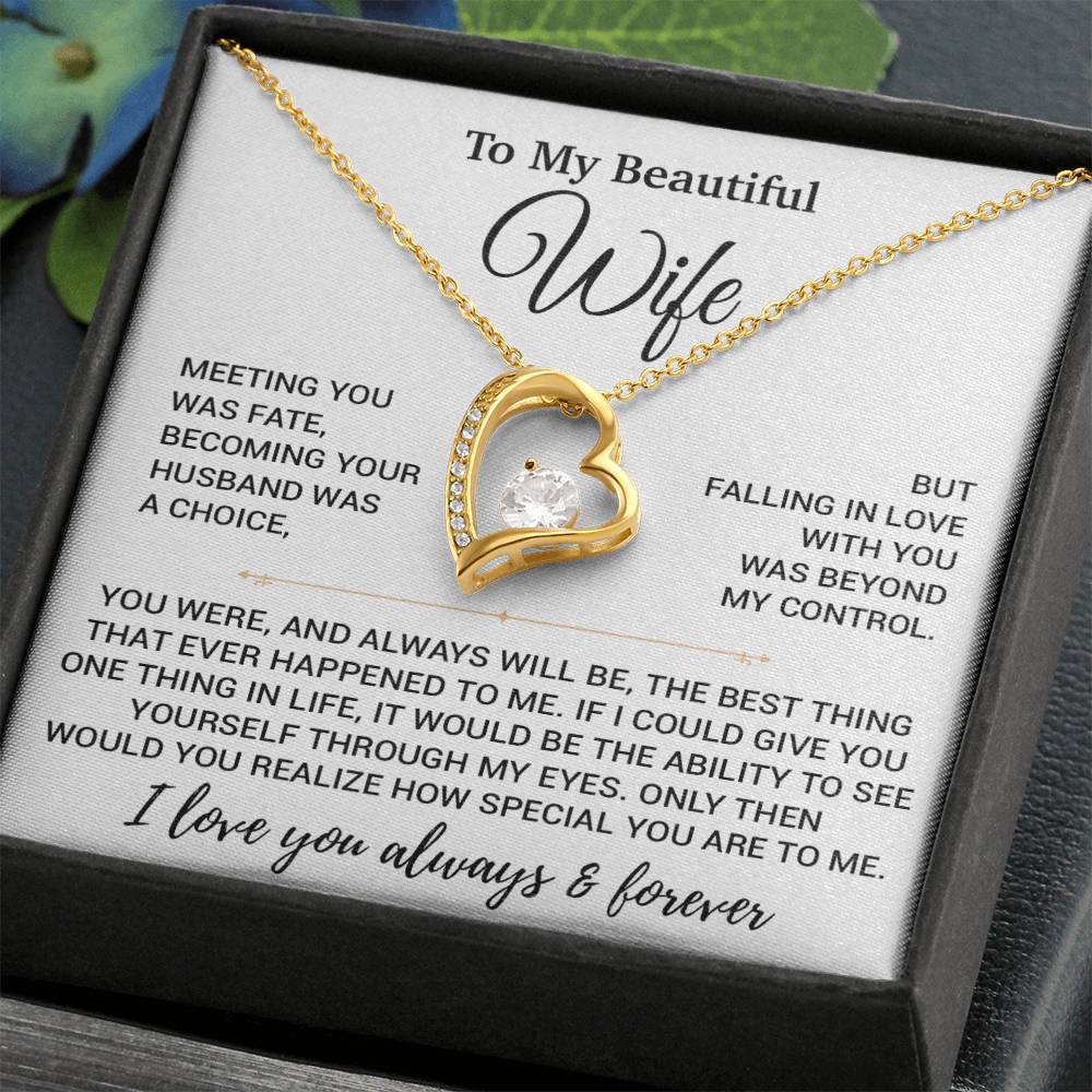 To My Wife Necklace, Christmas Gifts For Women, Anniversary Gift For Wife 8_10