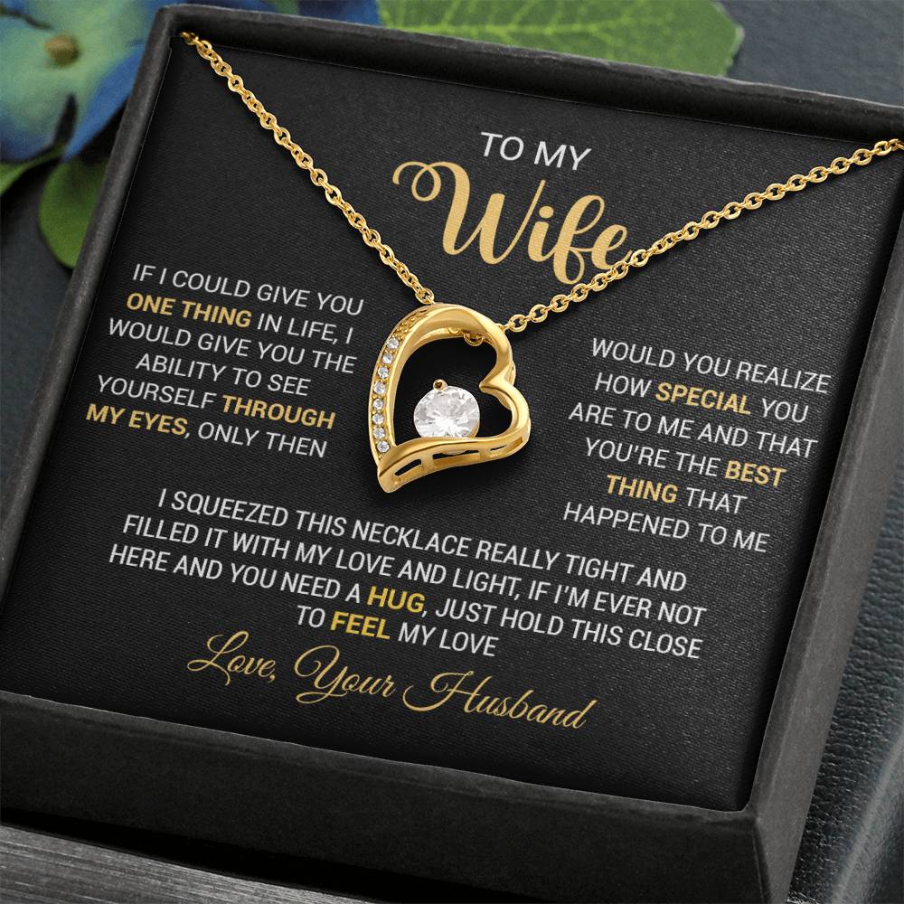 To My Wife Necklace, Gift For Wife, Anniversary Gift For Wife, Christmas Gift 25_9