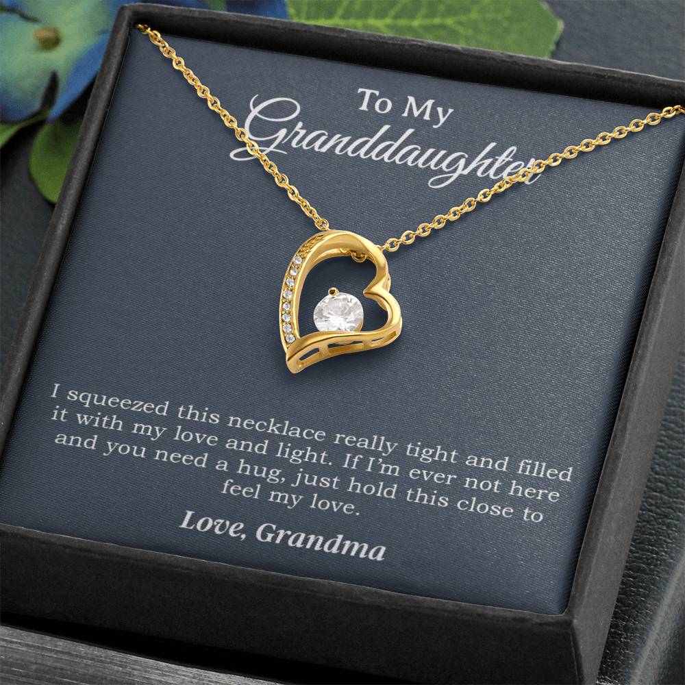 To My Granddaughter Necklace, Granddaughter Gift, Gifts for Granddaughters, Granddaughter Necklace 11-9