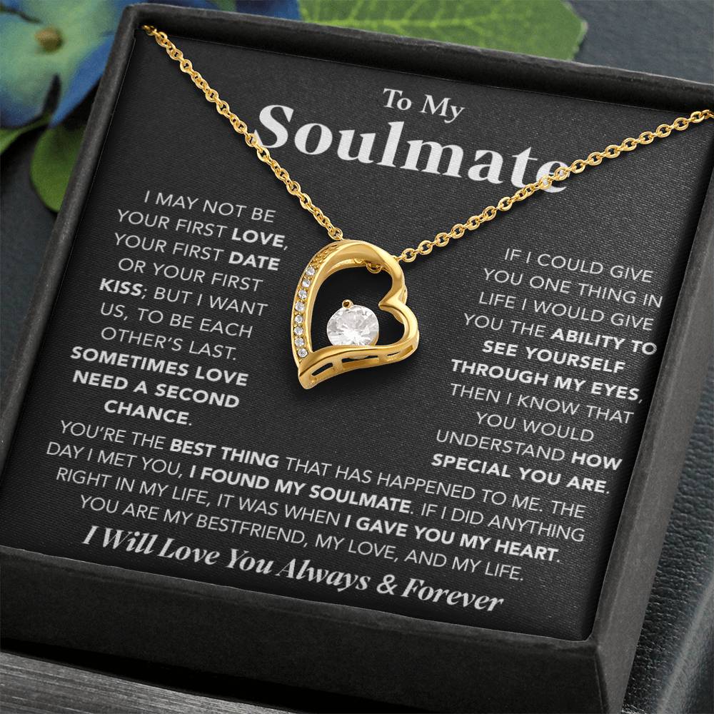 To My Soulmate Necklace Gift For Wife Girlfriend Birthday Anniversary Christmas 24_7