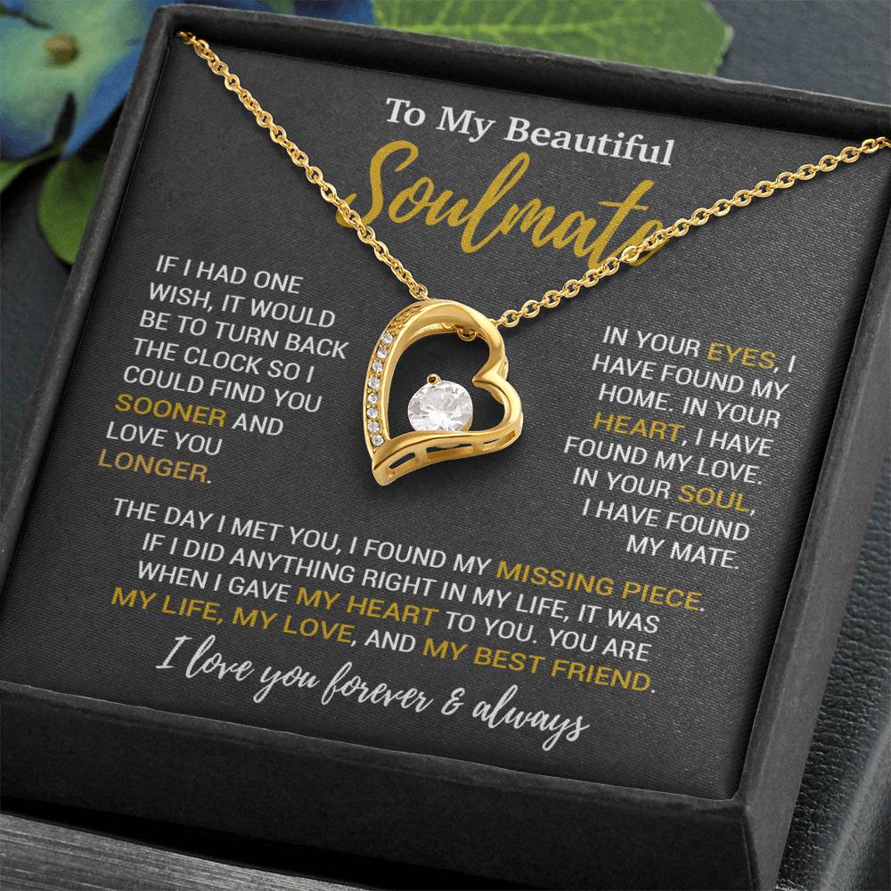 To My Soulmate Necklace, Birthday Gifts For Her, Christmas Gift For Soulmate 18_9