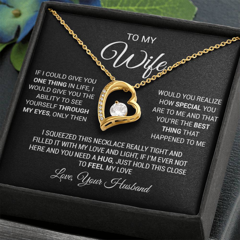 To My Wife Necklace, Gift For Wife, Anniversary Gift For Wife, Christmas Gift 1_5