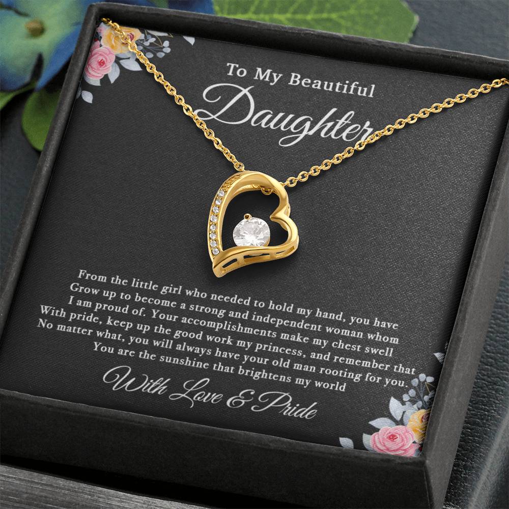 To My Daughter Necklace, Daughters Birthday, Unique, Grown Up Daughter