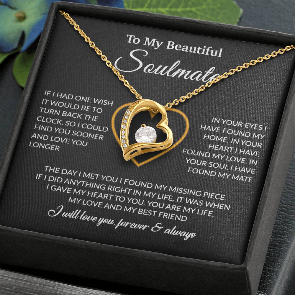 To My Soulmate Necklace, Anniversary Gift For Wife, Valentine Gift for Wife 17_12