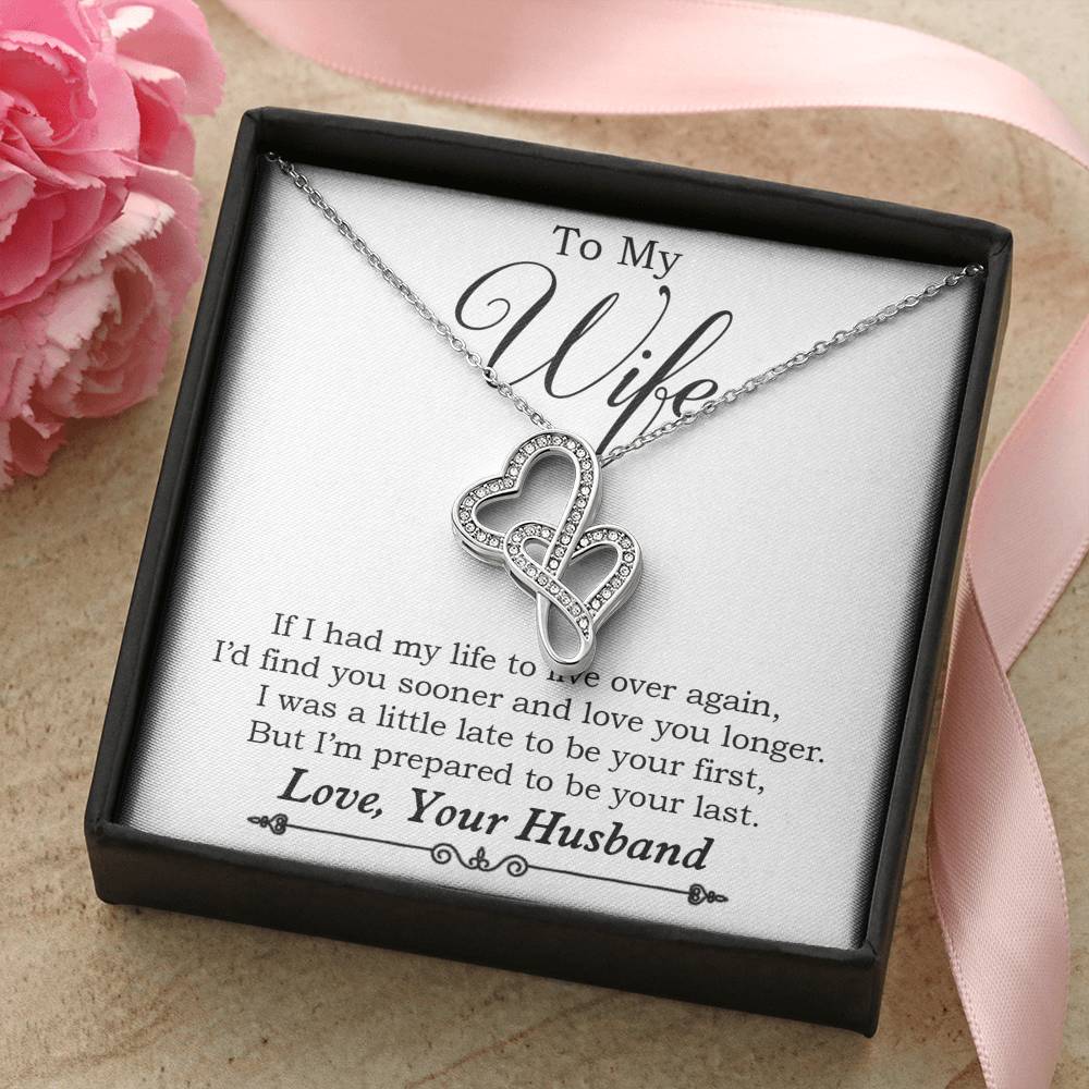 To My Wife Necklace, Engagement Gift for Future Wife, Birthday Gift