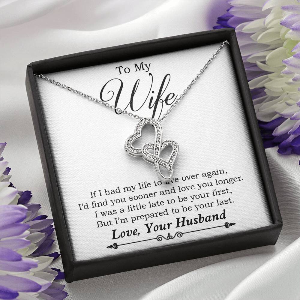 To My Wife Necklace, Engagement Gift for Future Wife, Birthday Gift