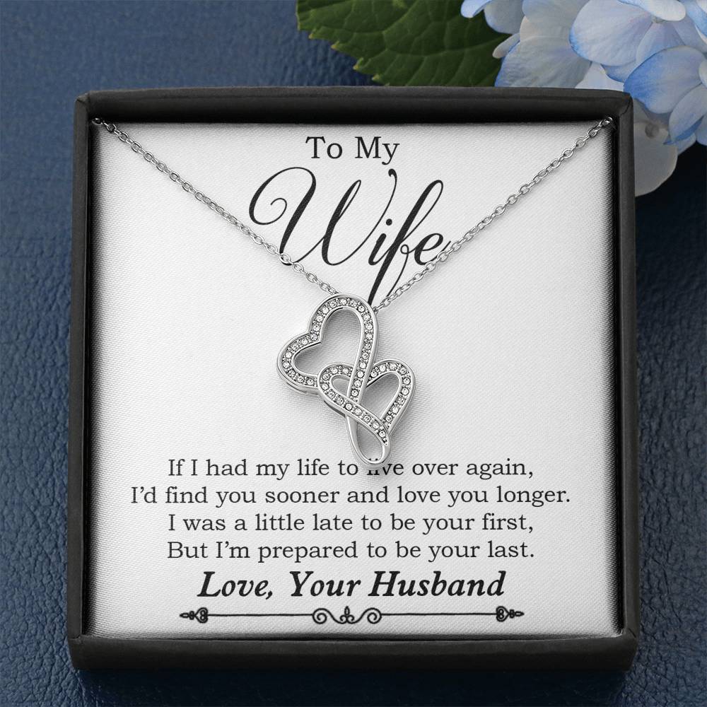 To My Wife Necklace, Engagement Gift for Future Wife, Birthday Gift
