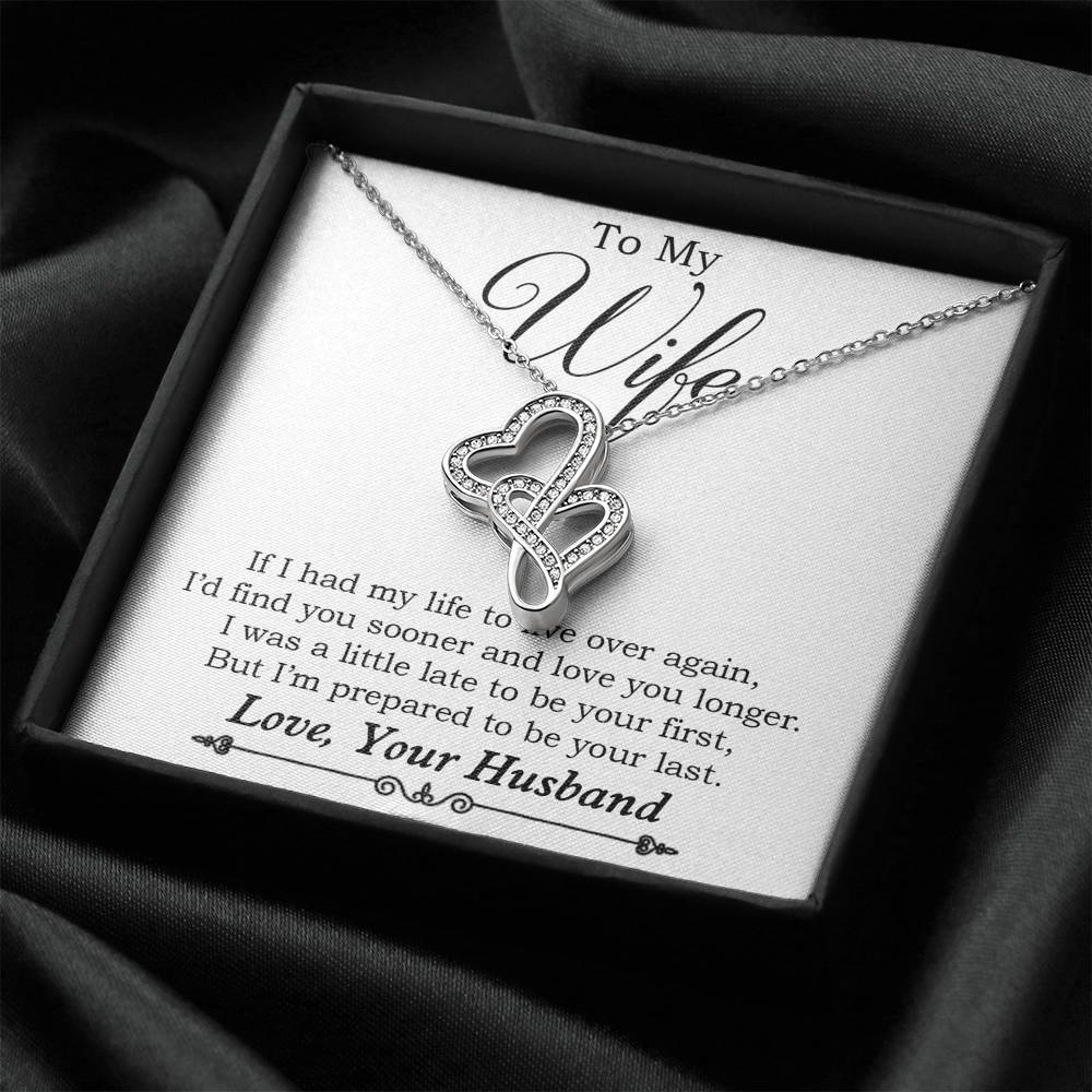 To My Wife Necklace, Engagement Gift for Future Wife, Birthday Gift