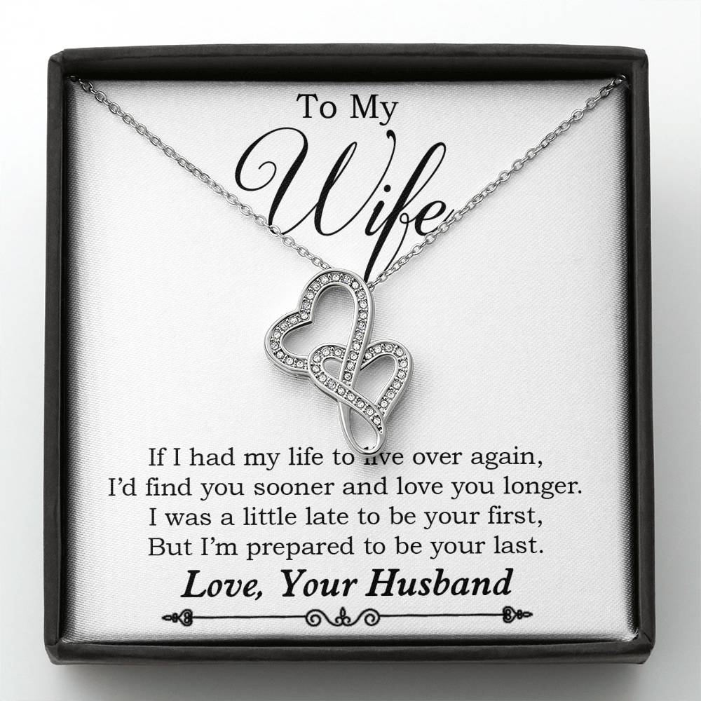 To My Wife Necklace, Engagement Gift for Future Wife, Birthday Gift