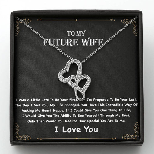 To My Future Wife Necklace, Engagement Gift for Future Wife, Birthday Gift