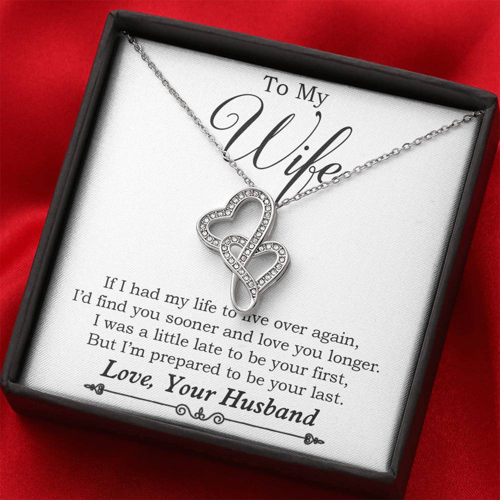 To My Wife Necklace, Engagement Gift for Future Wife, Birthday Gift