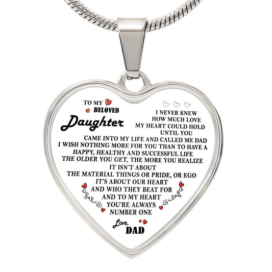 To My Beloved Daughter