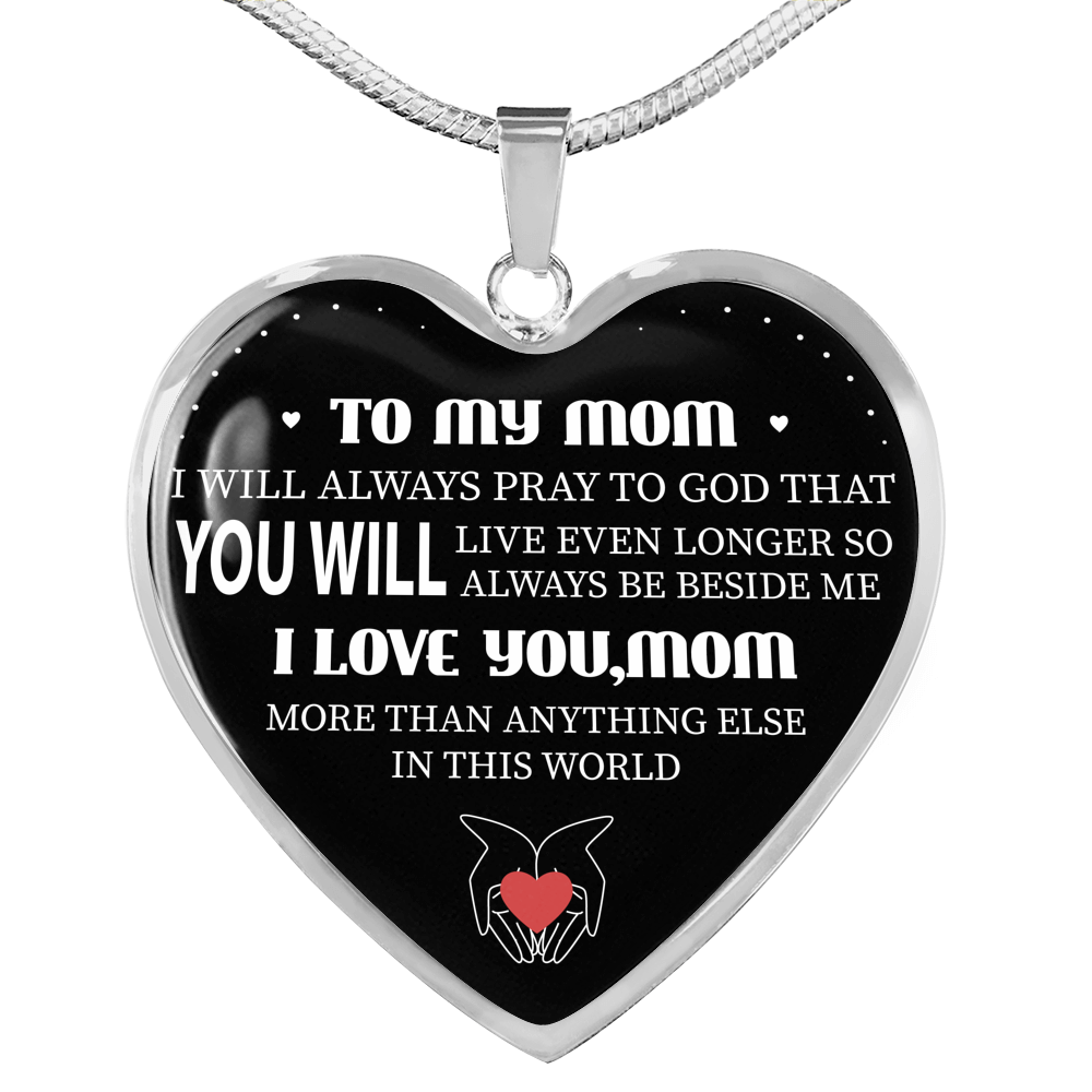 To My Mom Mother Best Gift For Mom - I Love You Mommy More Than Anything