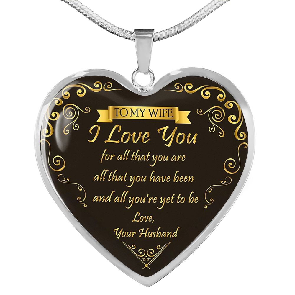ZEN DEAL - Wife Necklace, Wife to My Wife