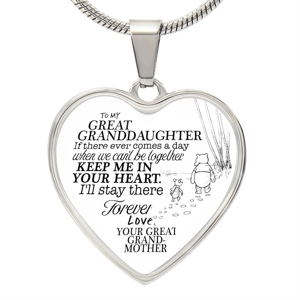 To My Great Granddaughter