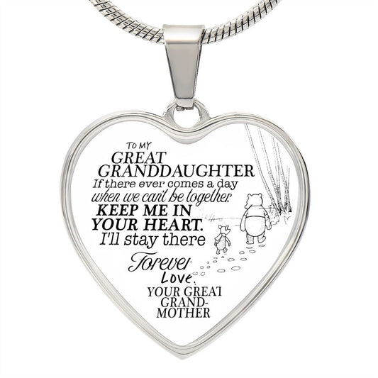 To My Great Granddaughter