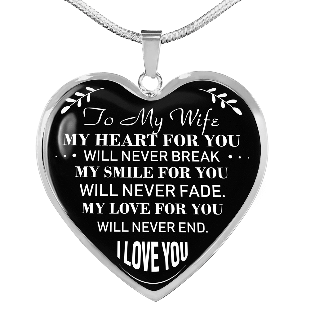 To My Future Wife Necklace - Perfect Wife & Husband Necklace - Pendants for Wife