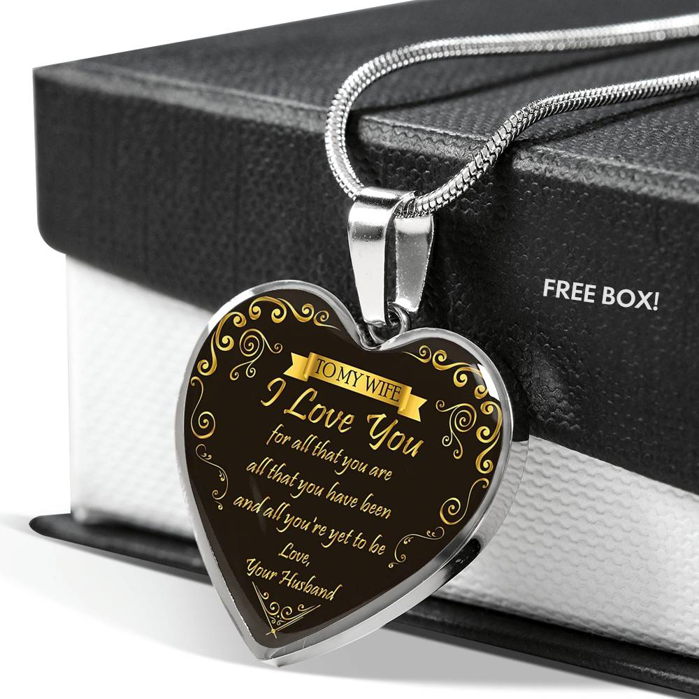 ZEN DEAL - Wife Necklace, Wife to My Wife