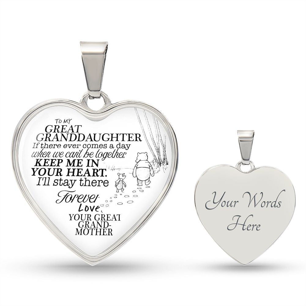 To My Great Granddaughter