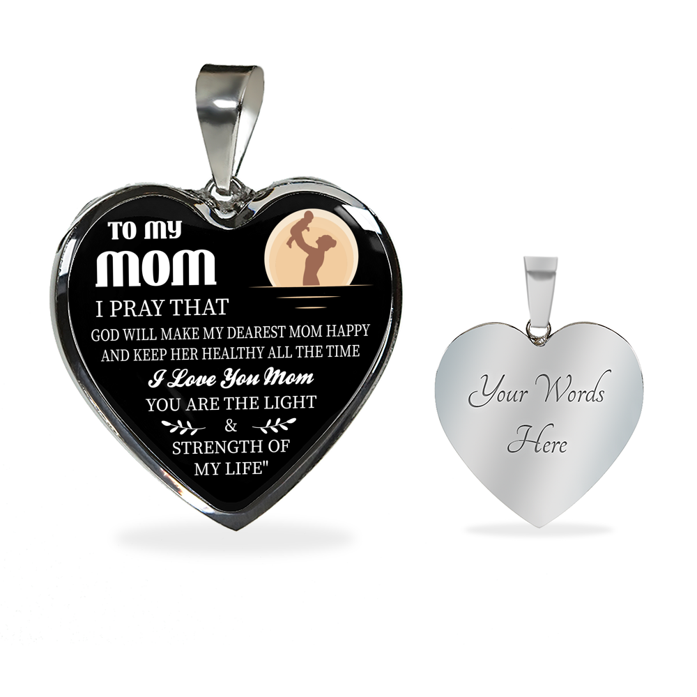 Mother And Son Necklace Perfect Gift MOM Mother From Son Necklace