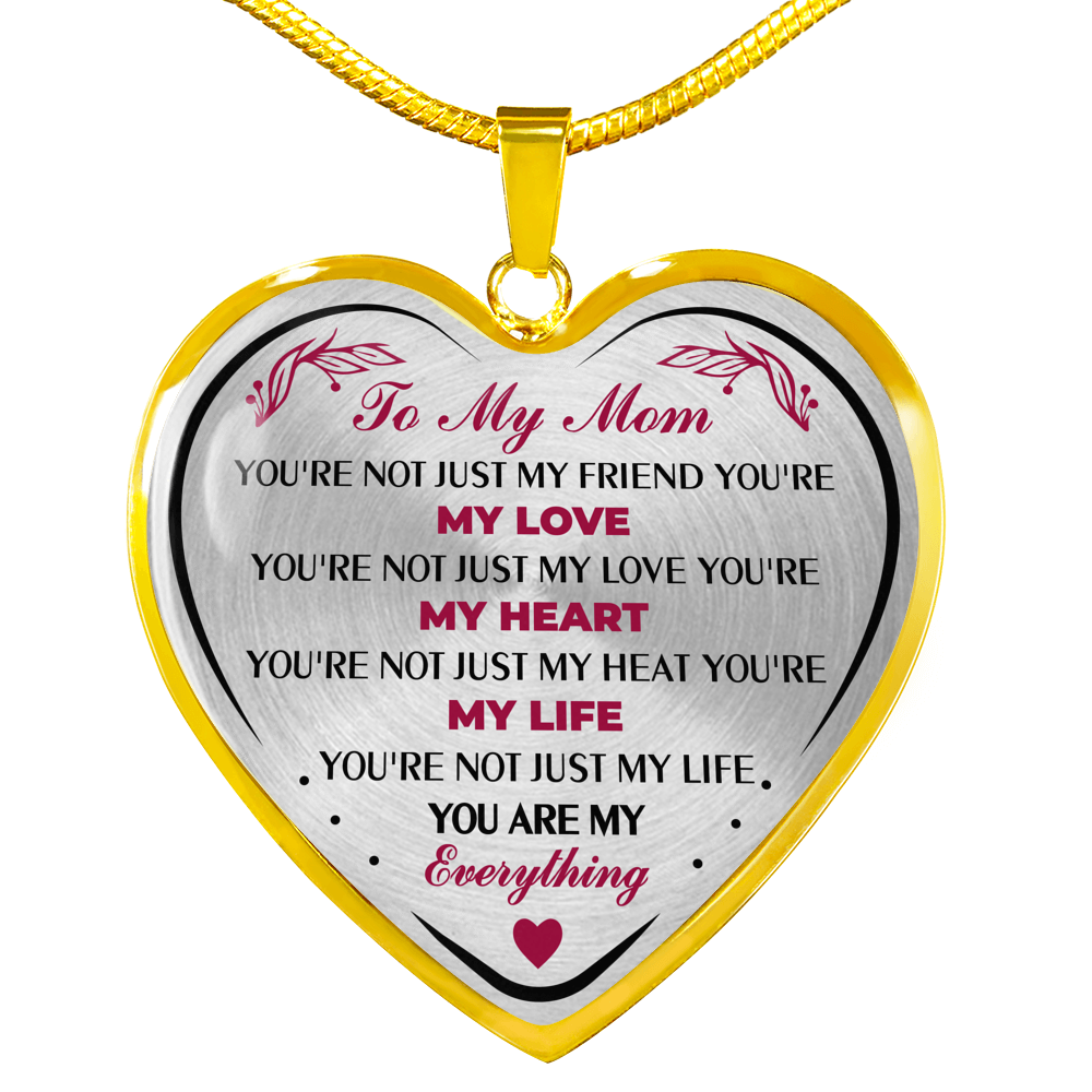 Mother daughter necklace Birthday Gift for Mom