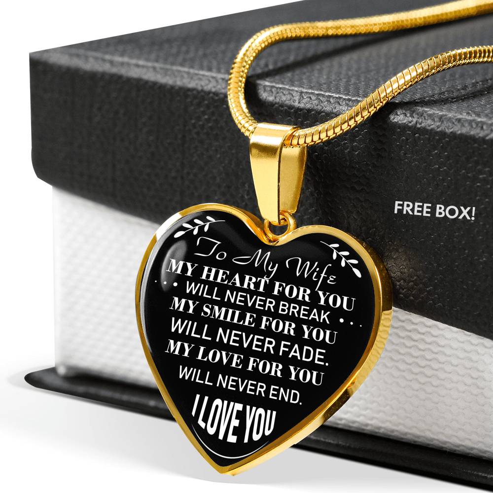 To My Future Wife Necklace - Perfect Wife & Husband Necklace - Pendants for Wife