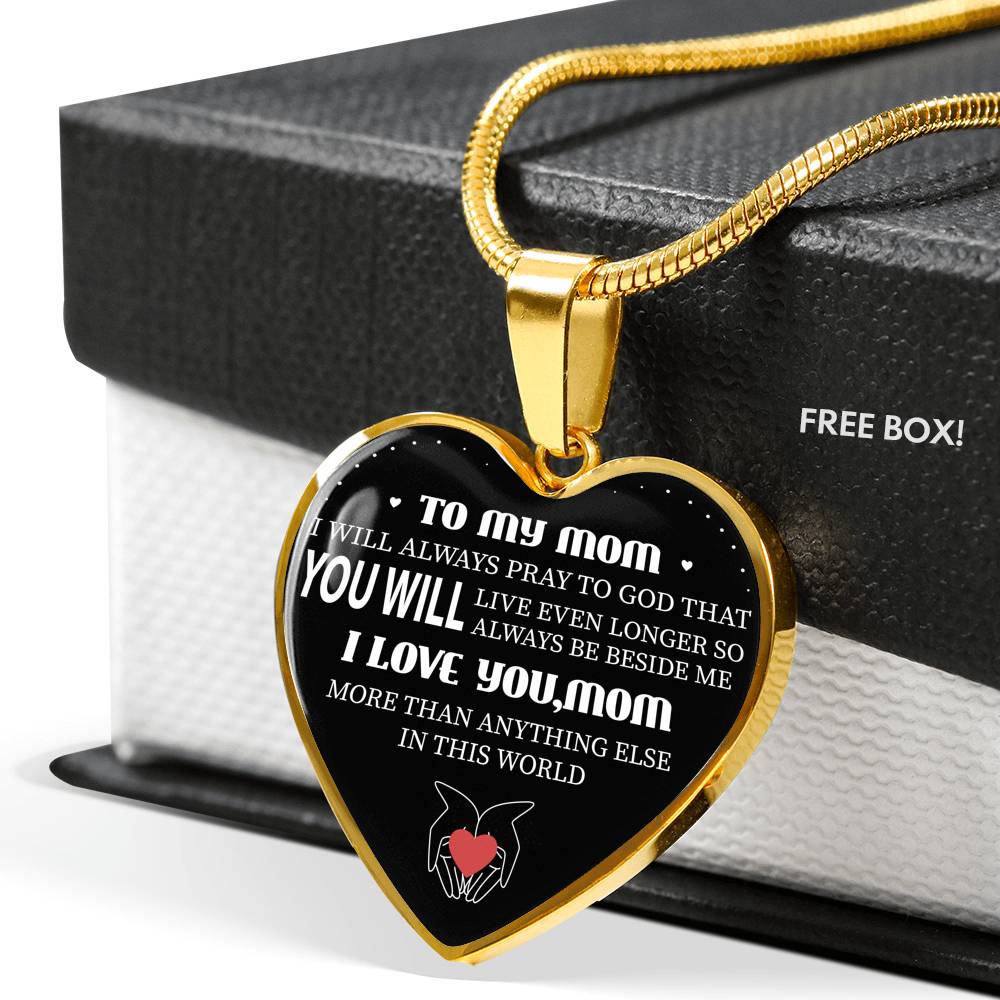To My Mom Mother Best Gift For Mom - I Love You Mommy More Than Anything