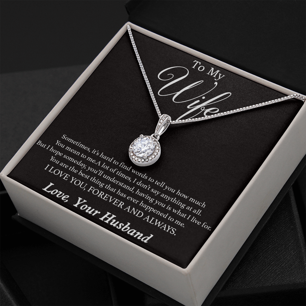 To My Wife Necklace, Gift For Wife, Anniversary Gift For Wife, Necklace For Wife