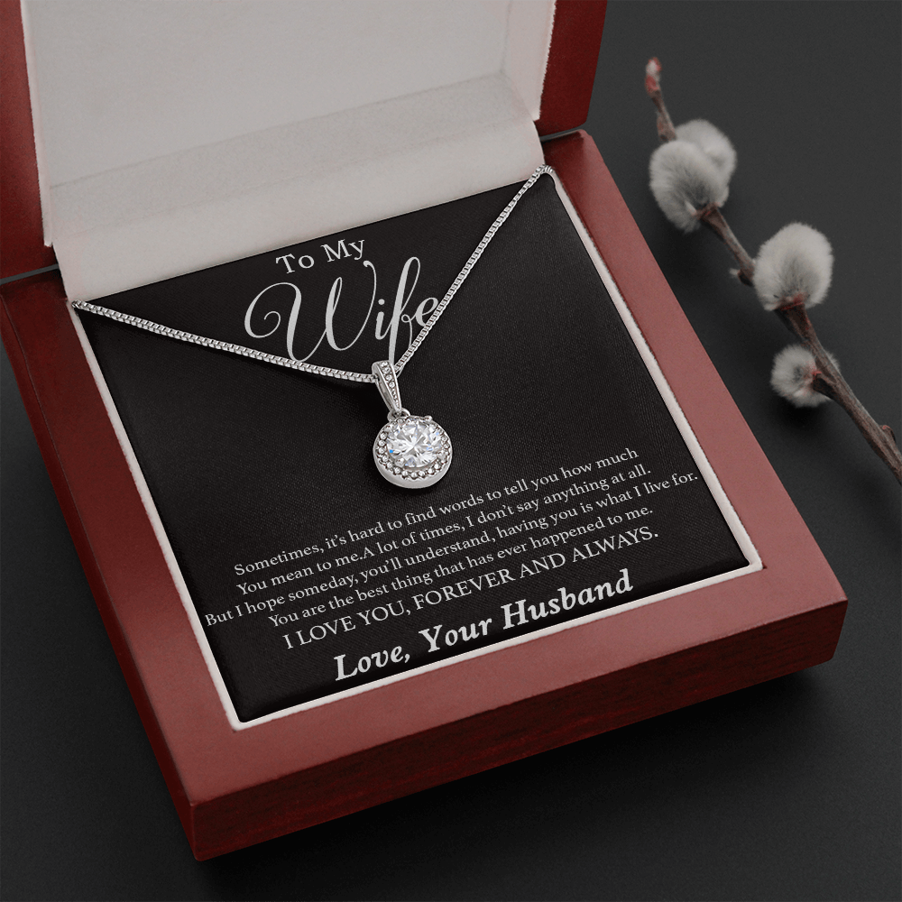 To My Wife Necklace, Gift For Wife, Anniversary Gift For Wife, Necklace For Wife