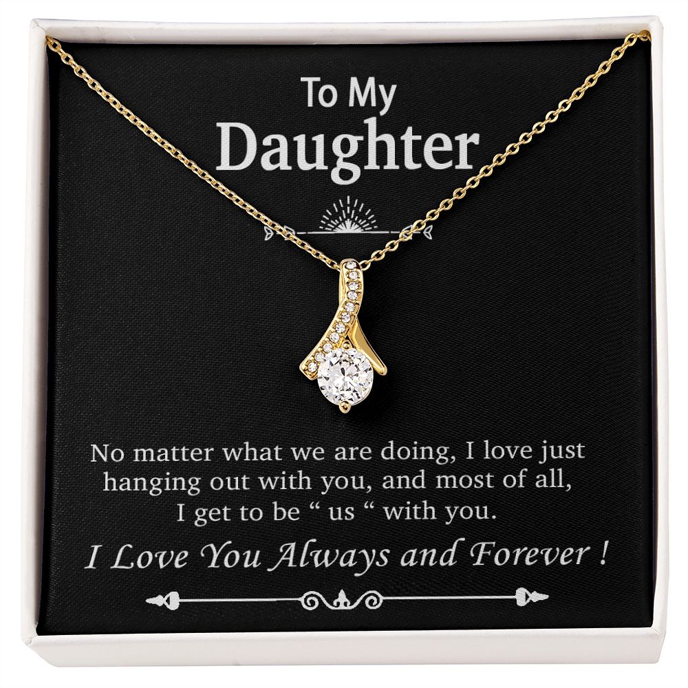 To My Daughter Necklace, Friend forever, Best Friend Necklace, Best Friend Gift