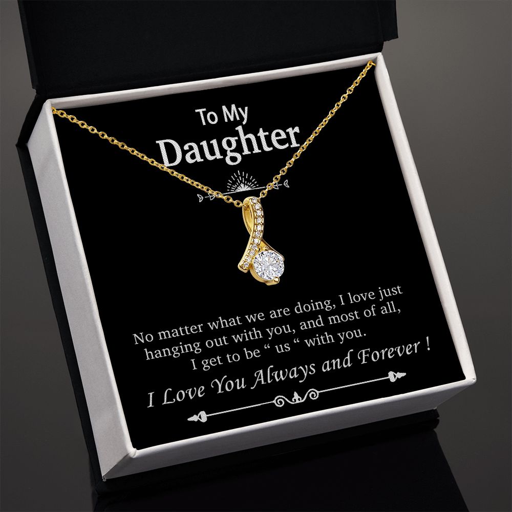 To My Daughter Necklace, Friend forever, Best Friend Necklace, Best Friend Gift