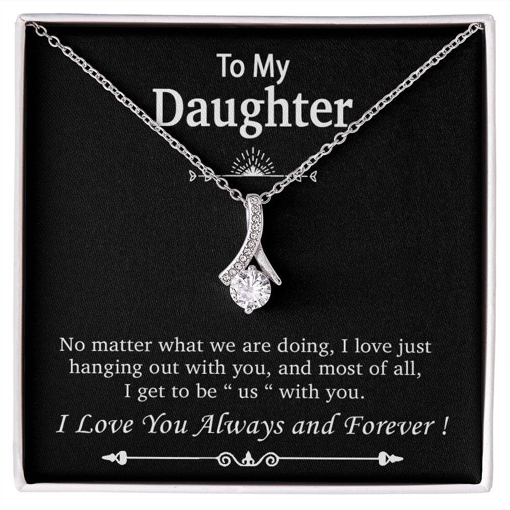 To My Daughter Necklace, Friend forever, Best Friend Necklace, Best Friend Gift
