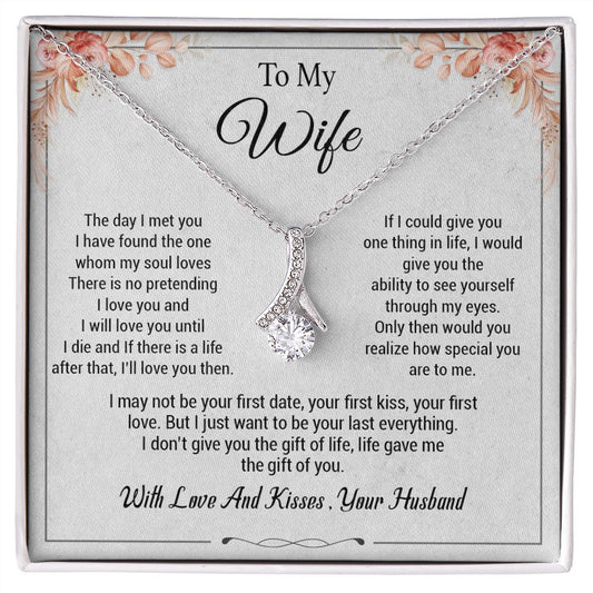 To My Wife Necklace, Birthday Gifts For Wife