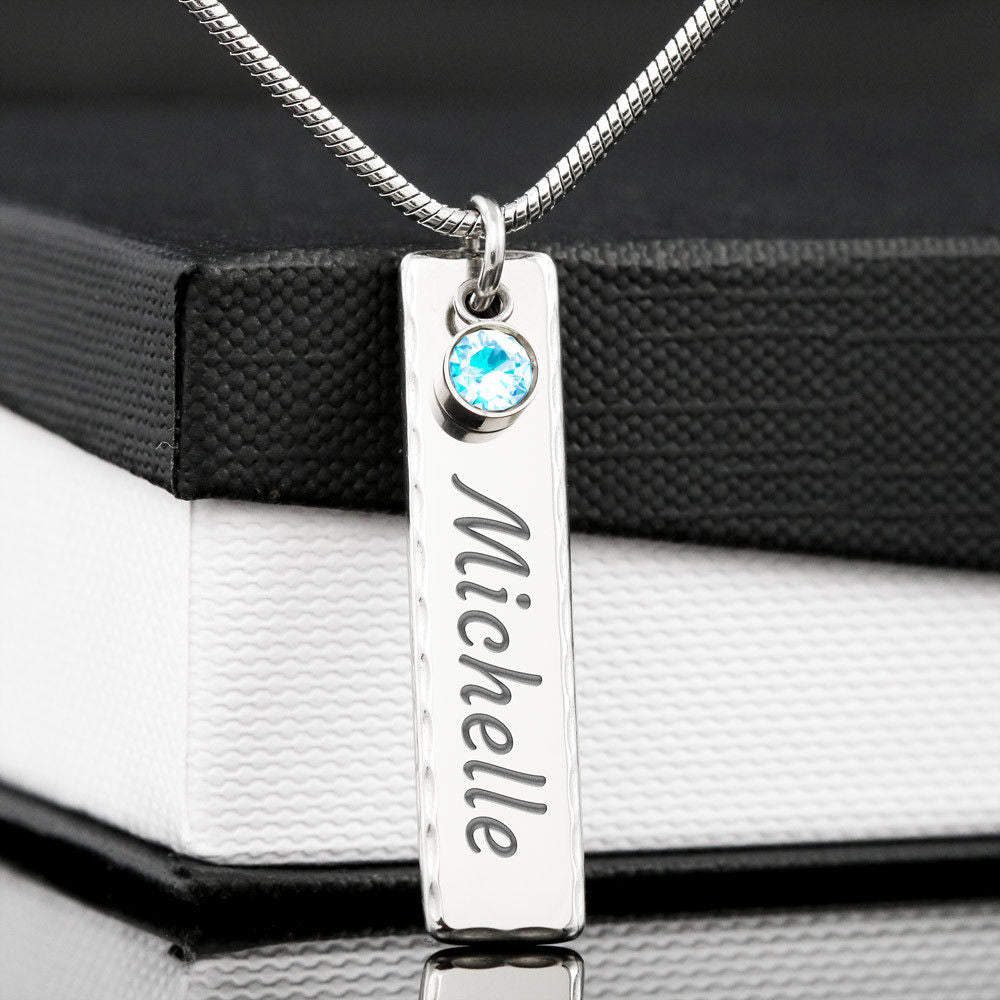 birthstone necklace