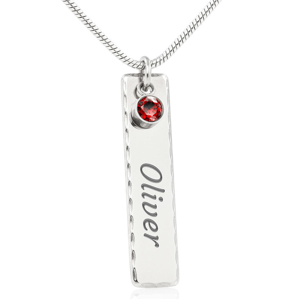 birthstone necklace