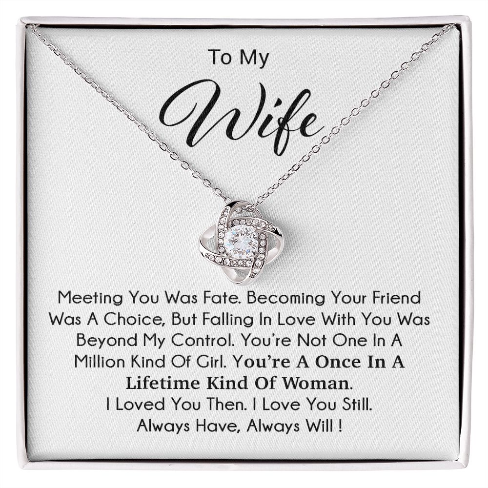 To My Wife Necklace, Gift For Wife, Wife Birthday Gift, Christmas Gifts For Wife