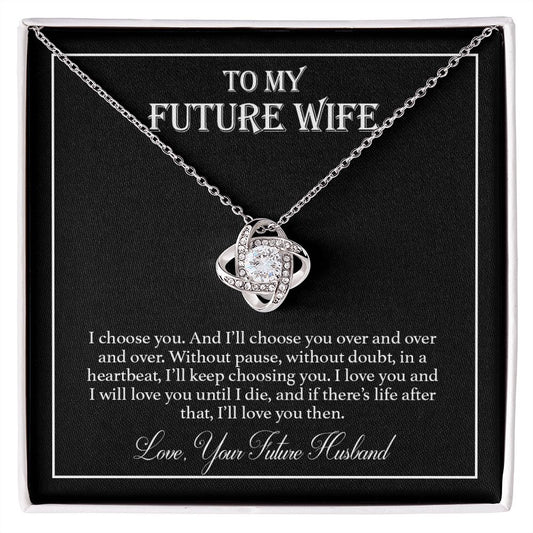 To My Future Wife Necklace, Engagement Gift for Future Wife, Birthday Gift