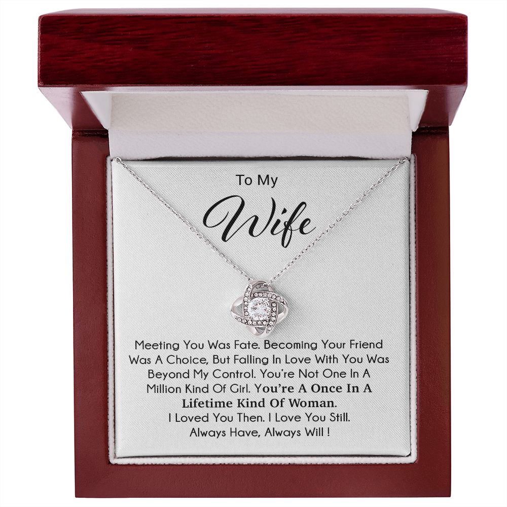 To My Wife Necklace, Gift For Wife, Wife Birthday Gift, Christmas Gifts For Wife