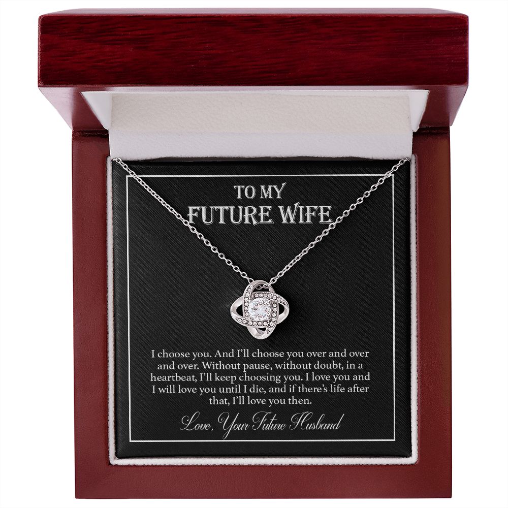 To My Future Wife Necklace, Engagement Gift for Future Wife, Birthday Gift