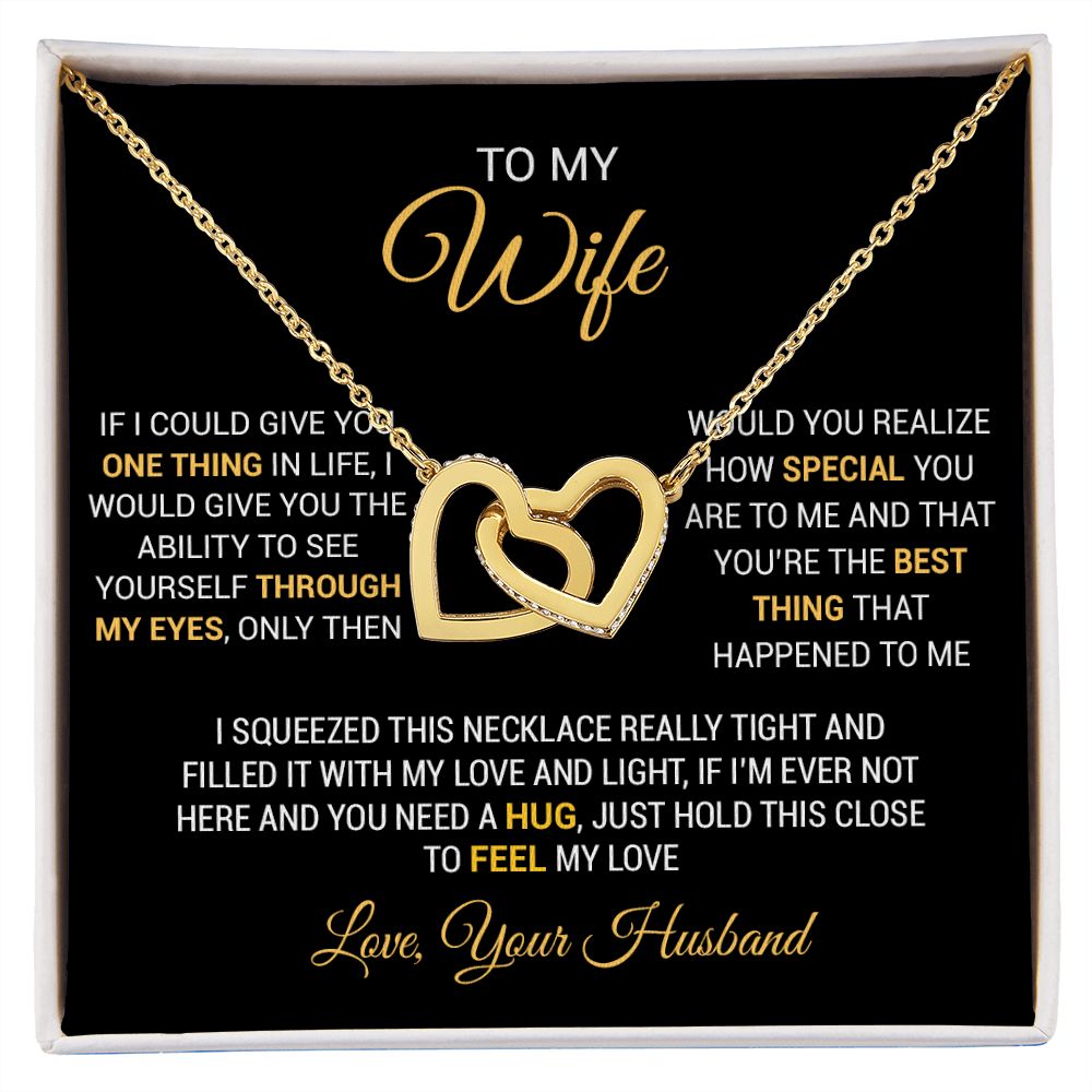 To My Wife Necklace, Gift For Wife, Anniversary Gift For Wife, Necklace For Wife