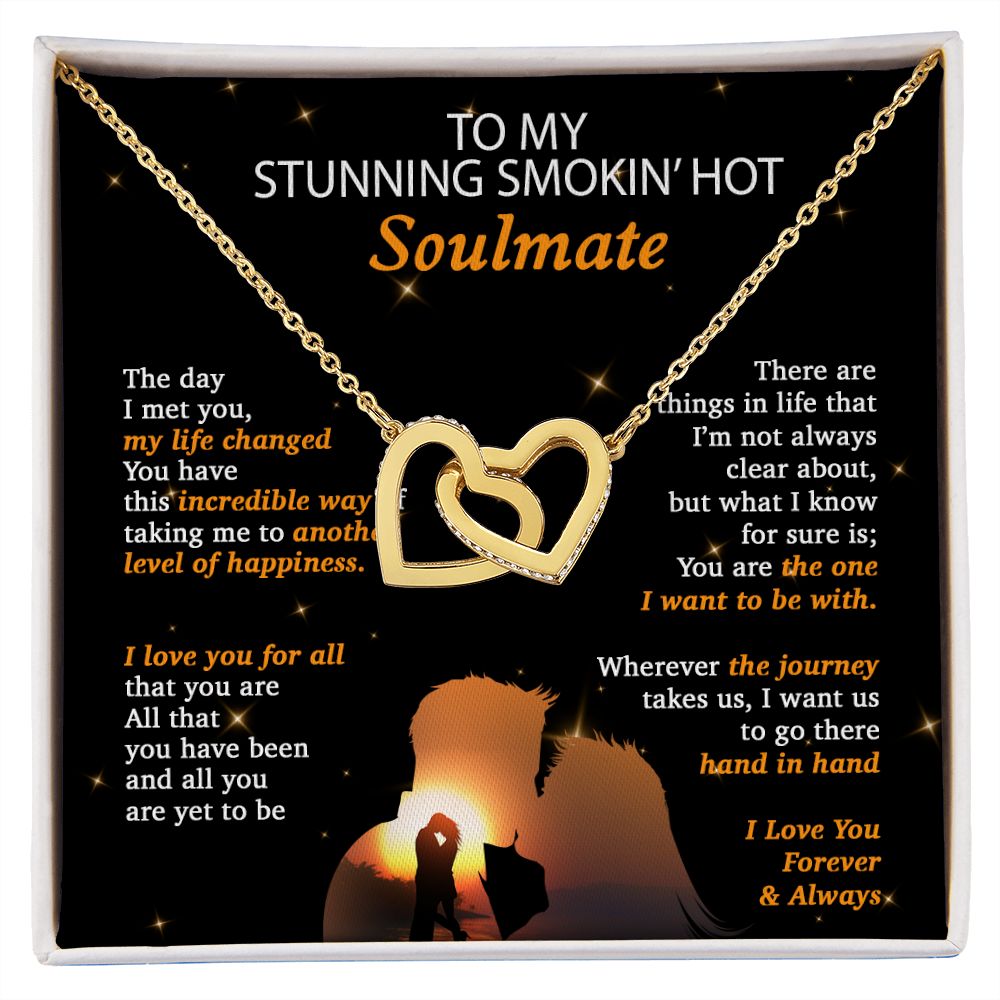 To My Stunning Smokin' Hot Soulmate, Gift for Wife/Girlfriend, Birthday Gifts