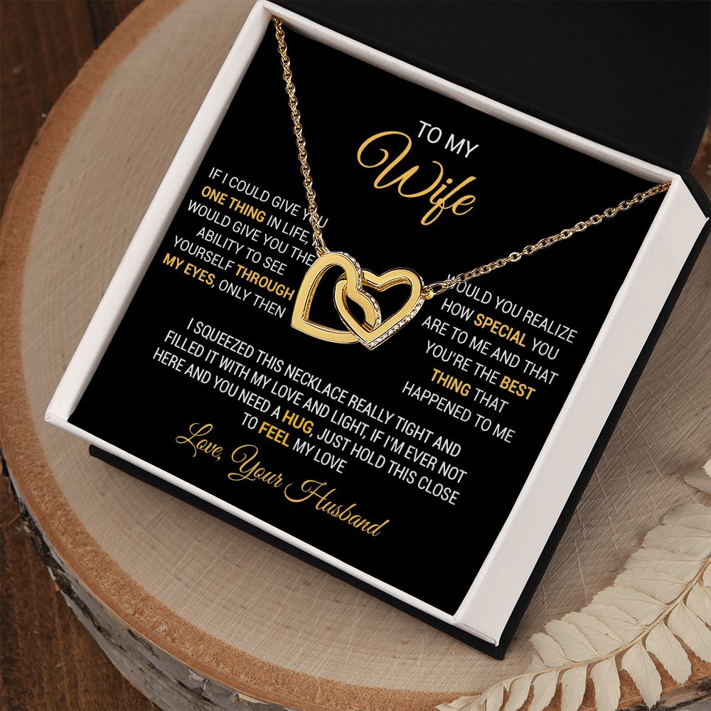 To My Wife Necklace, Gift For Wife, Anniversary Gift For Wife, Necklace For Wife