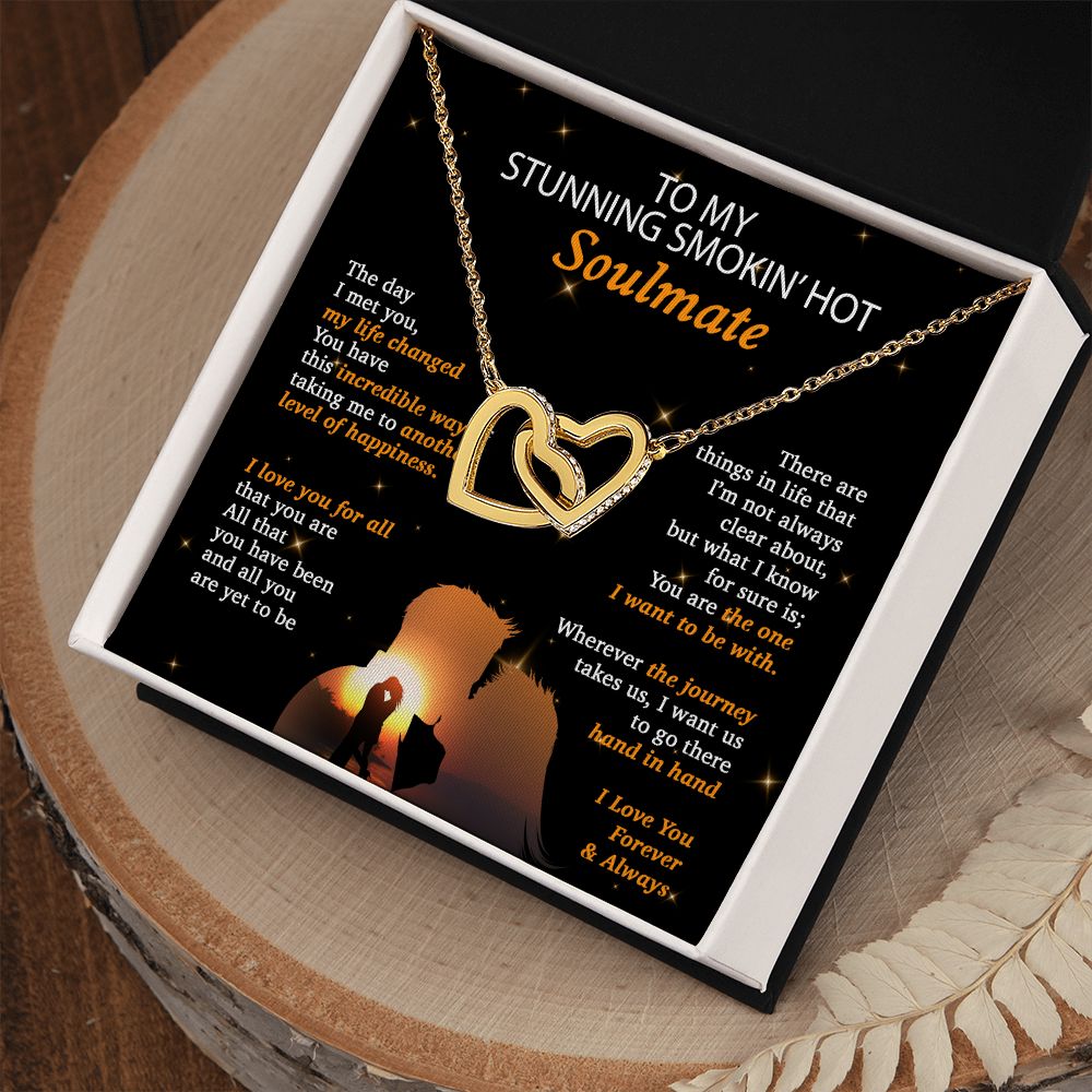 To My Stunning Smokin' Hot Soulmate, Gift for Wife/Girlfriend, Birthday Gifts